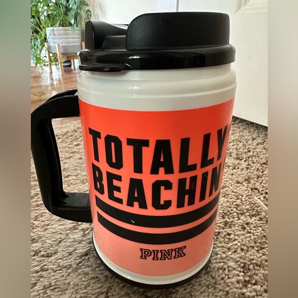 Lot of 2 Items: PINK ‘Totally Beachin’’ Tumbler & PINK Watermelon Fun Cup - Picture 6 of 8